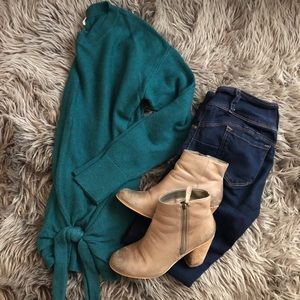 Loft Knotted Sweater